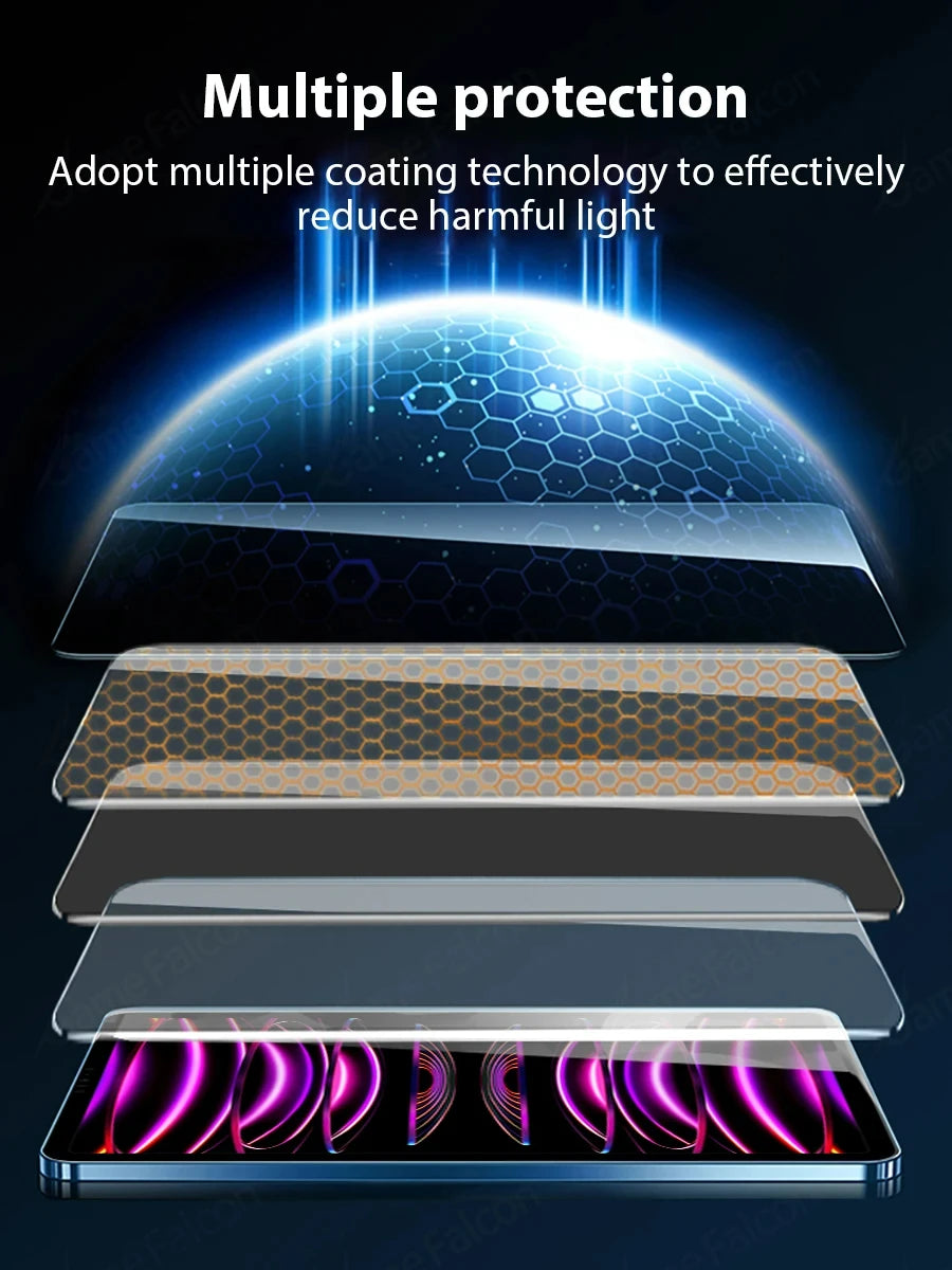 For iPad 10th Gen 10.9 Inch 2022 Tempered Glass Screen Protector A2696 A2757 A2777 Tablet Anti Scratch Clear Protective Film