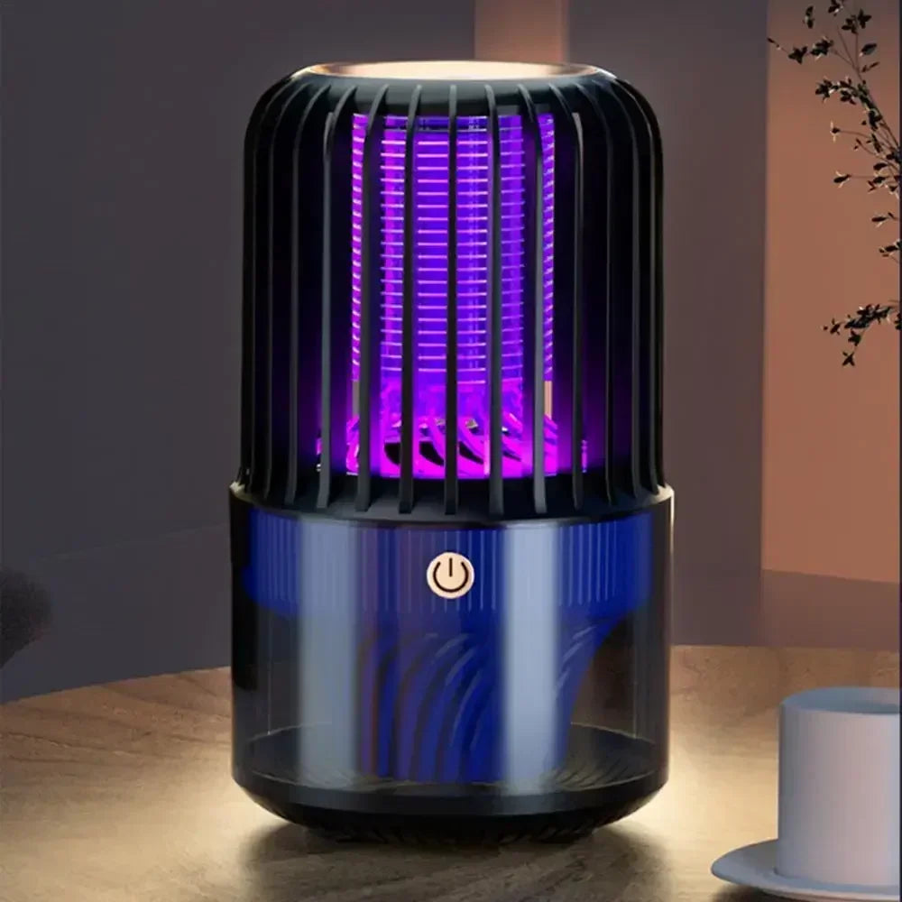 Electric Fly Trap Silent Electric Fly Catcher Gnat Traps USB Rechargeable Fly Zappers For Home Fly Trap Fly Control Device For