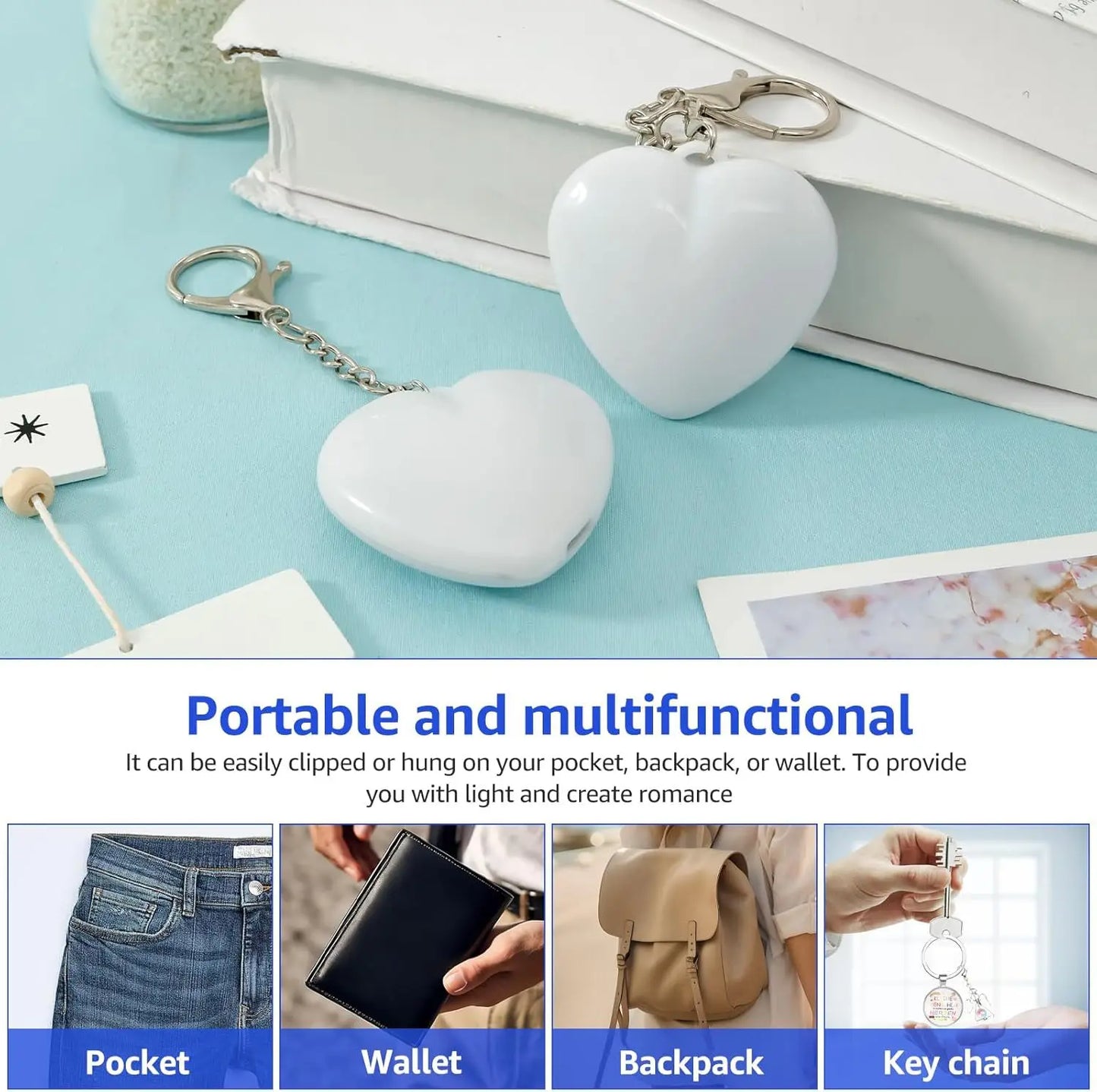 1pcs Purse Light Touch Sensitive LED White Lighting Charging Lamp Handbag with Automatic Sensor  Heart Light Gift Ideas