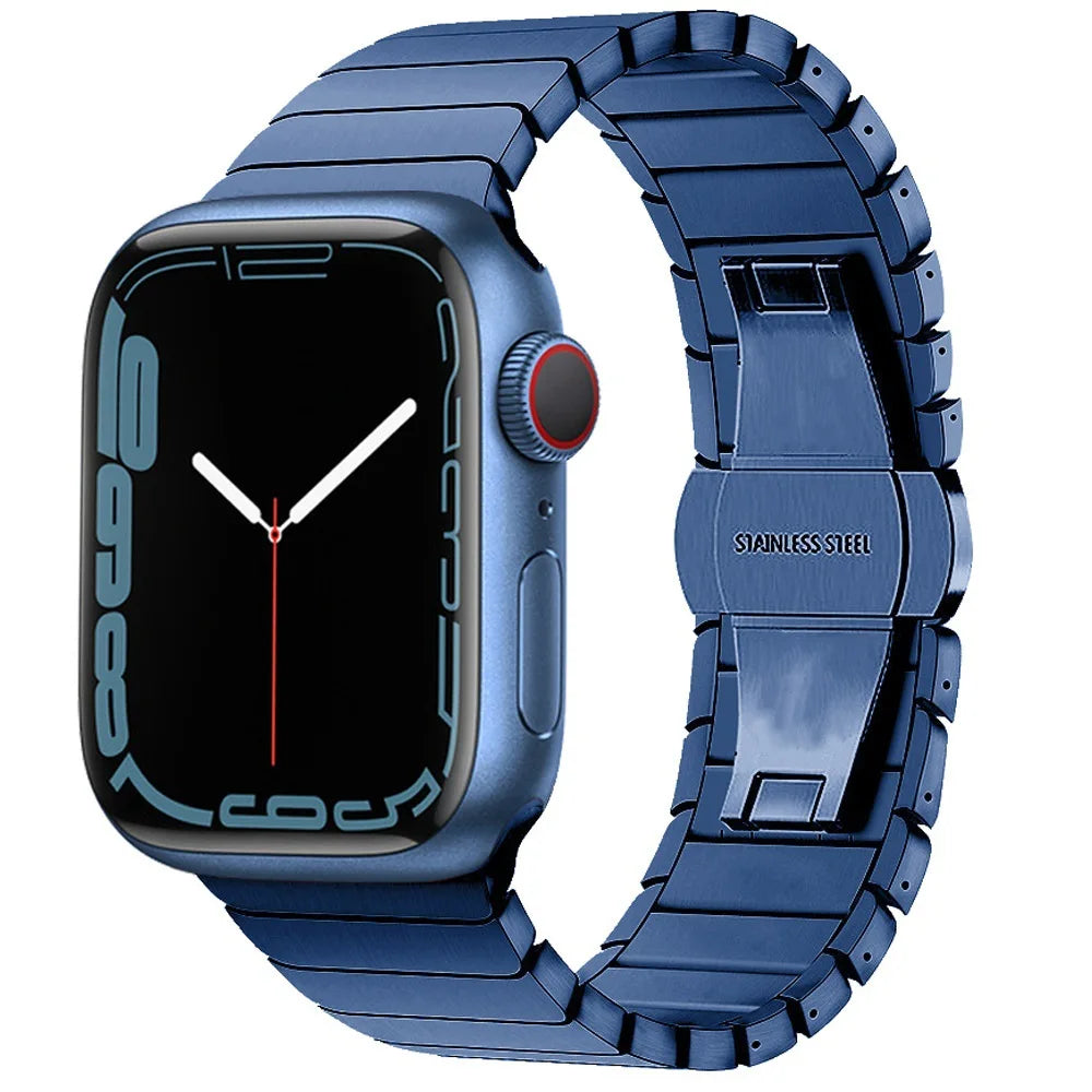 Stainless Steel Strap for Apple Watch Band Series 11 10 9 8 SE3 42mm 46mm 45mm 41mm 44mm 40mm Metal Bracelet IWatch Ultra 3 49mm