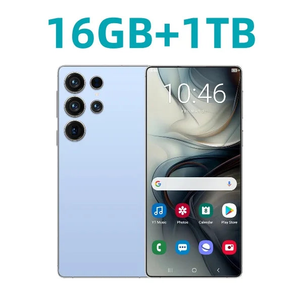 HOT 2025 new S25 Ultra original intelligent 5G dual card dual standby Android 14 system global version phones 8000mAh battery