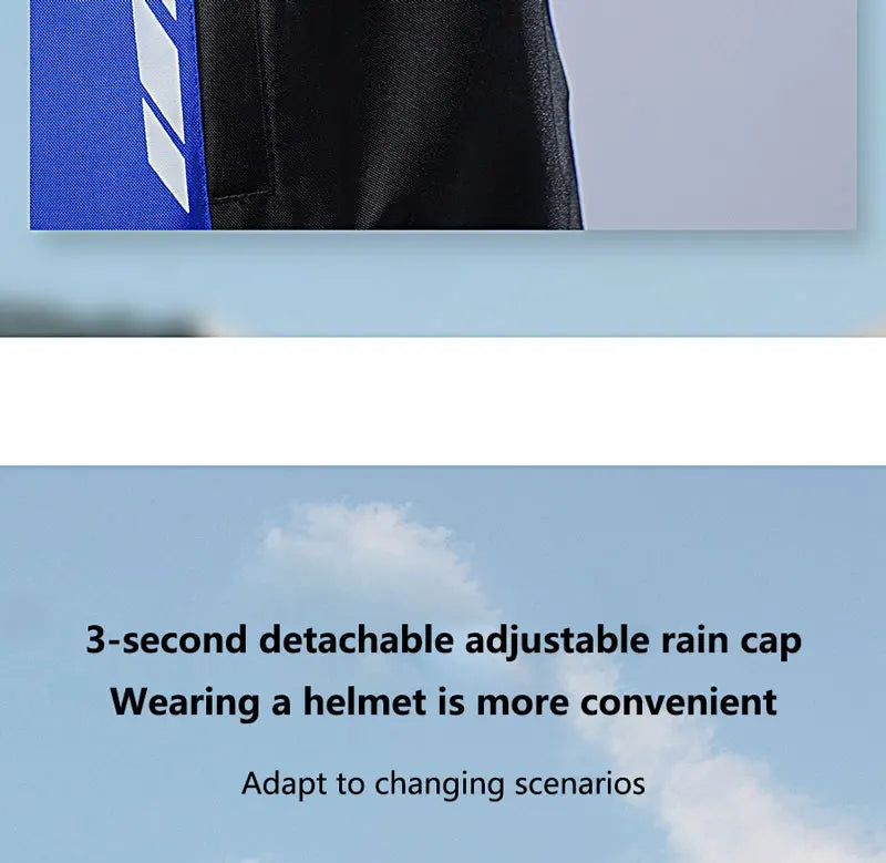 Motorcycle Raincoat Men Women Waterproof Motorcycle Rider Raincoat Suit Moto Raincoat Rain Coat Jacket Pants Biker Rain Set