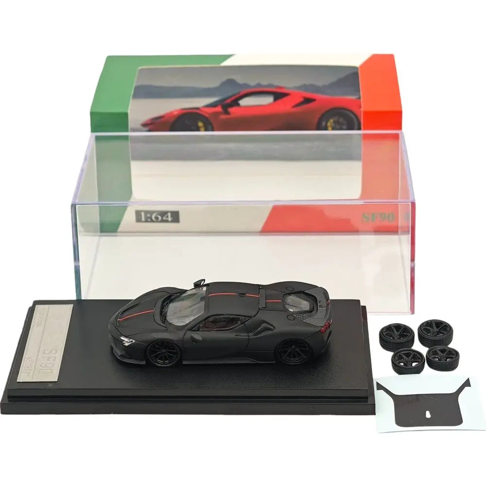 Fine model FM 1/64 Scale SF90 Diecast Models Car Collectible Christmas Gift