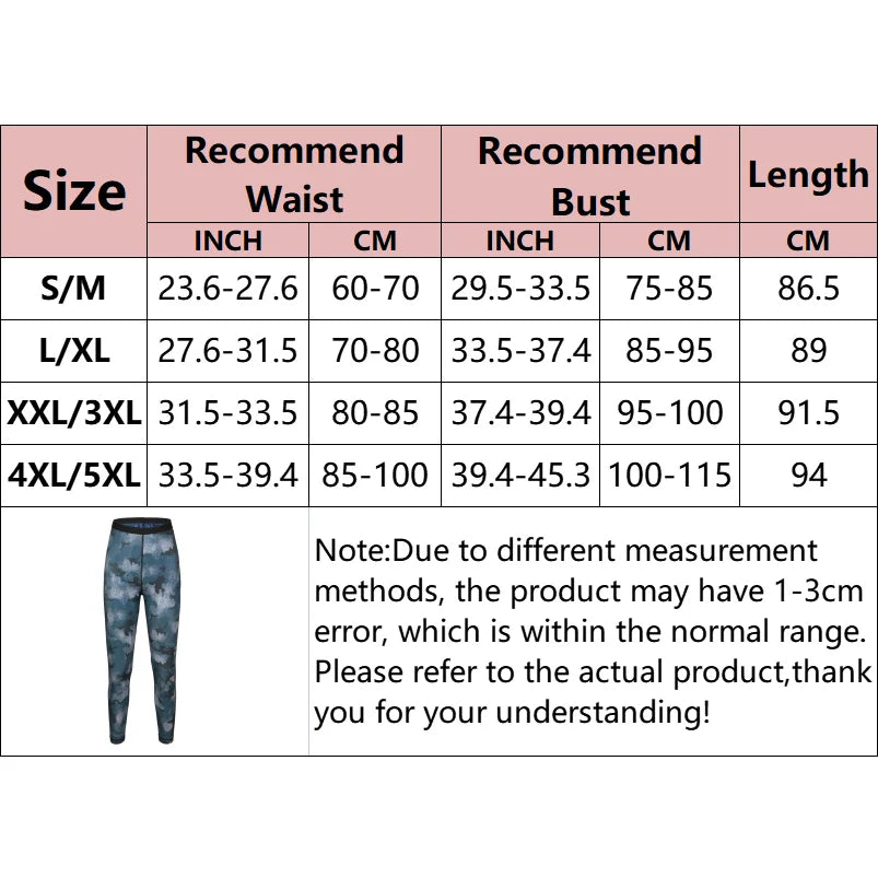 Women Camouflage Leggings Body Shaper Pants Hot Sweat Sauna Pant Shapewear Tummy Control Slimming Shorts Gym Fitness Weight Loss