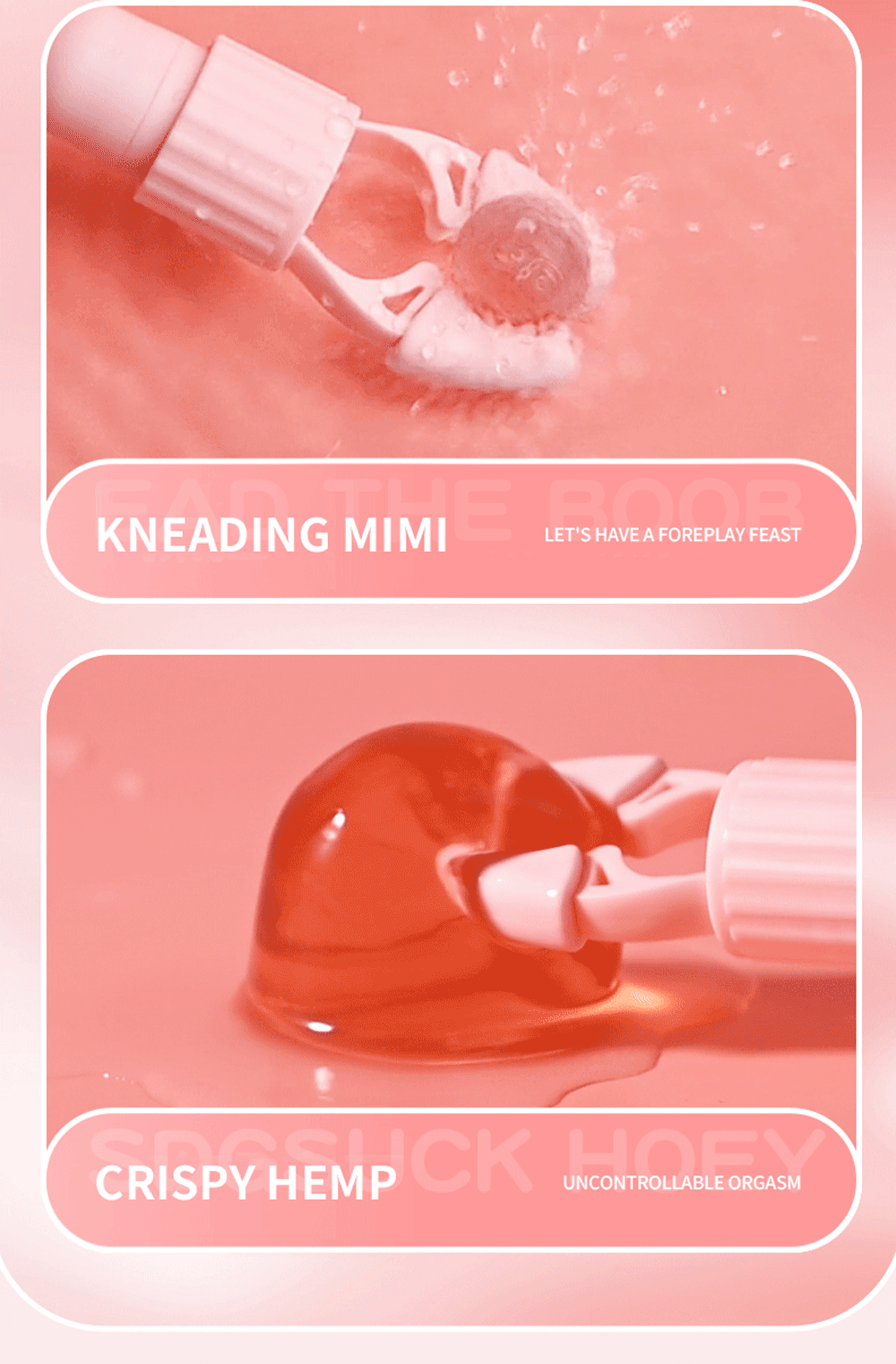 Nipple Vibrator Vibrating Clamps Clitoral Clip Breast Massage Clitoral Stimulation Masturbator Female Sex Toy for Women Adult18+
