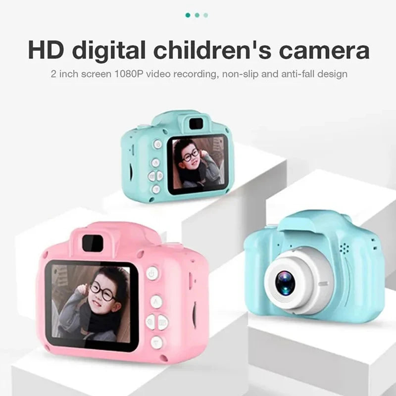 X2 Children Mini Digital Camera Can Take Pictures HD Video Small Camera Photography Children Birthday Gift Kids Toys for Kids