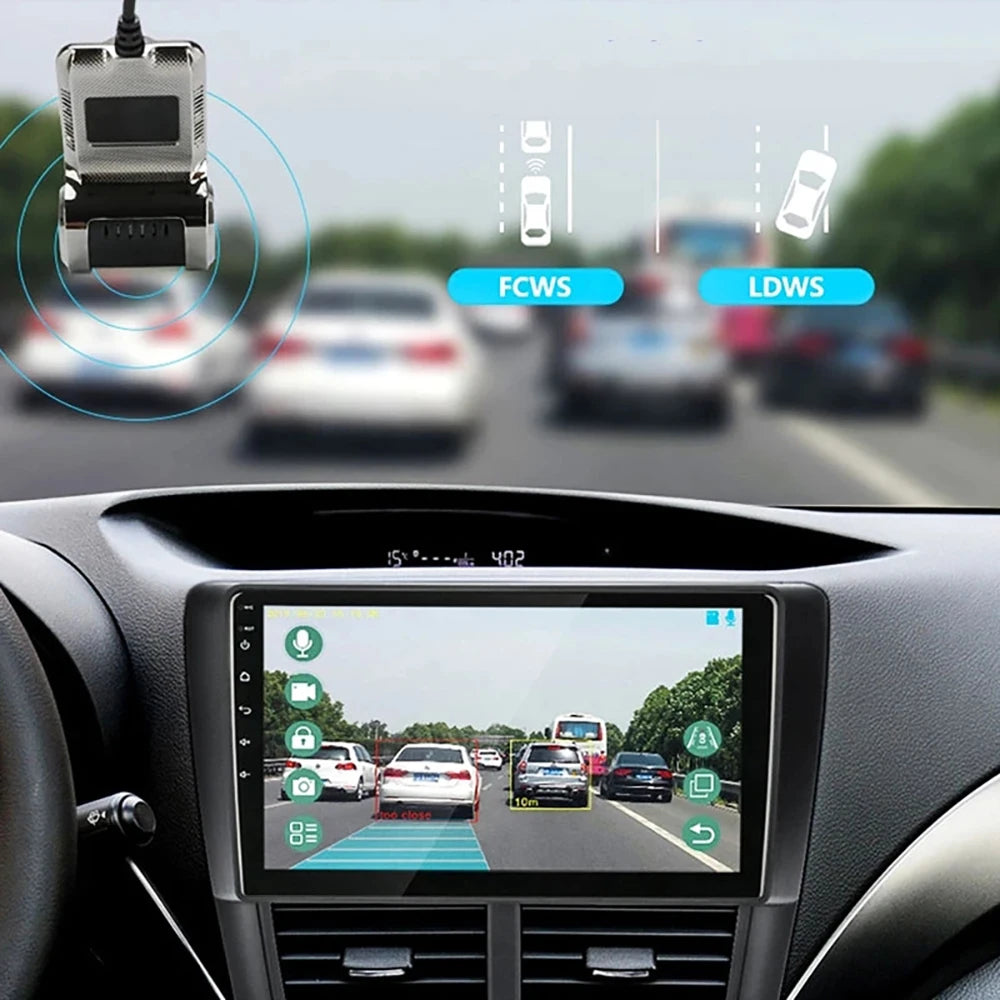 Car Dash Cam USB HD 1080P 170 Degree Wide Angle Car Camera Recorder Front ADAS Dashcam Android DVR Auto Recorder Night Version