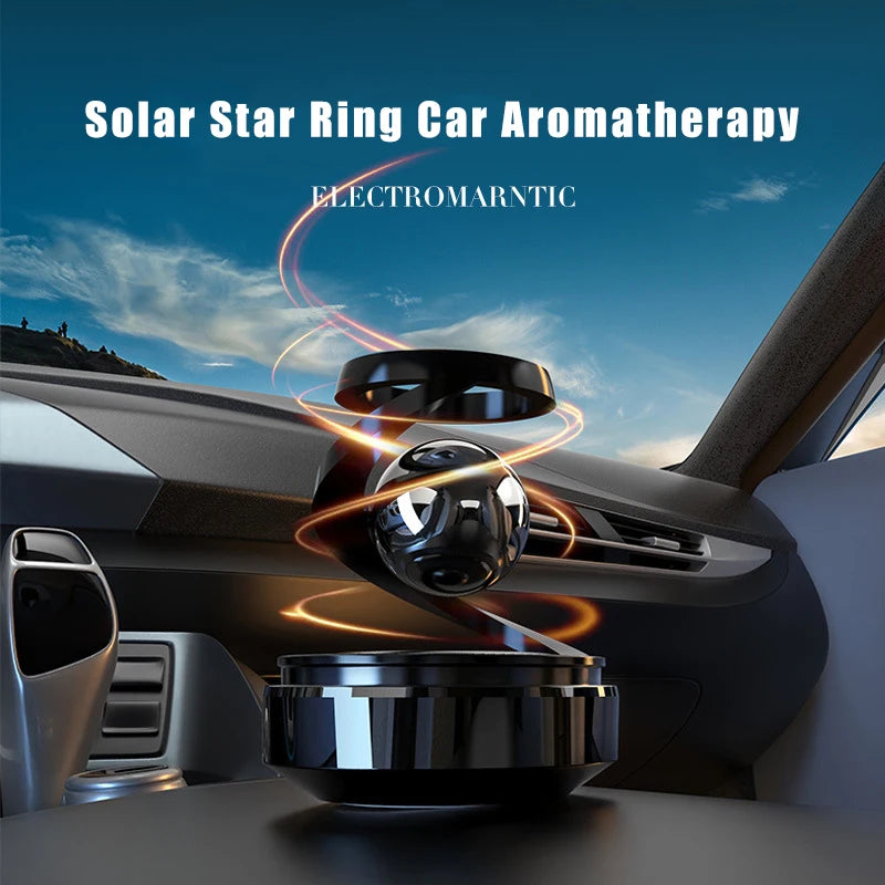 Starry Sky Solar-Powered Car Air Freshener – Long-Lasting Fragrance, Stylish Design, Premium Car Perfume | Ideal Gift & Festive