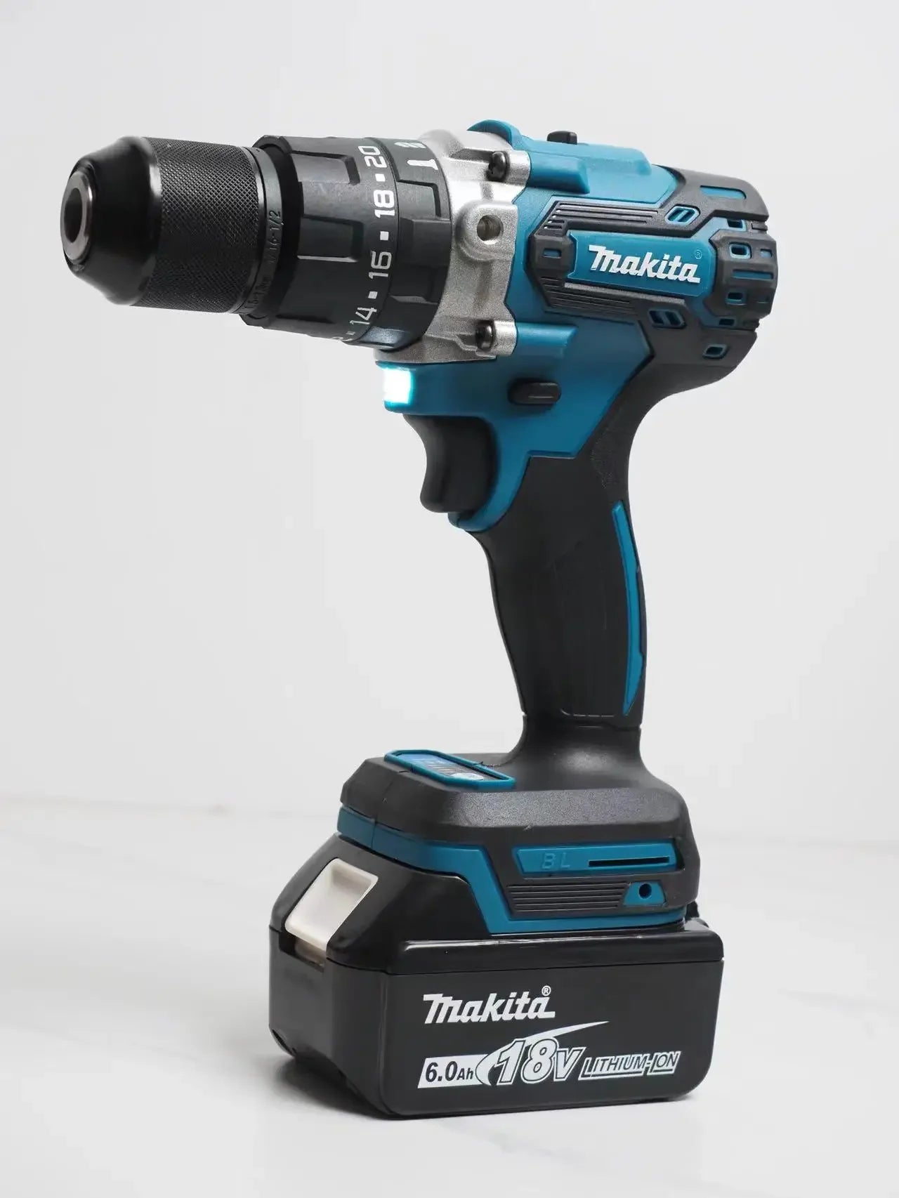 Makita electric drill brushless lithium rechargeable screwdriver impact electric drill high torque screwdriver DDF487-13mm