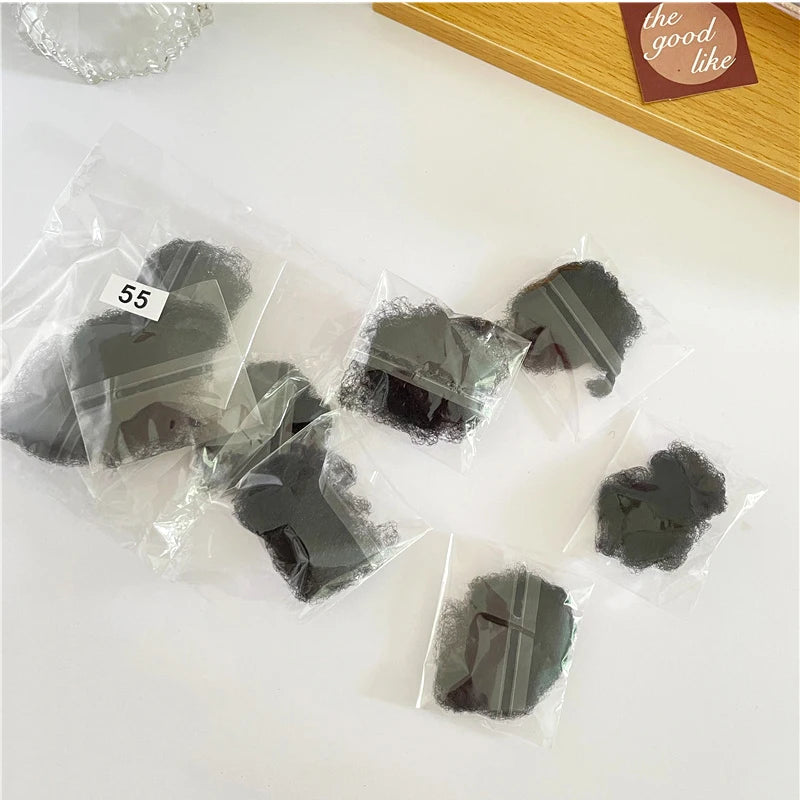 10pcs Invisible Bun Net Simple Style Mesh Net Breathable Wig Net Hair Styling Tool Women Female Hair Accessories