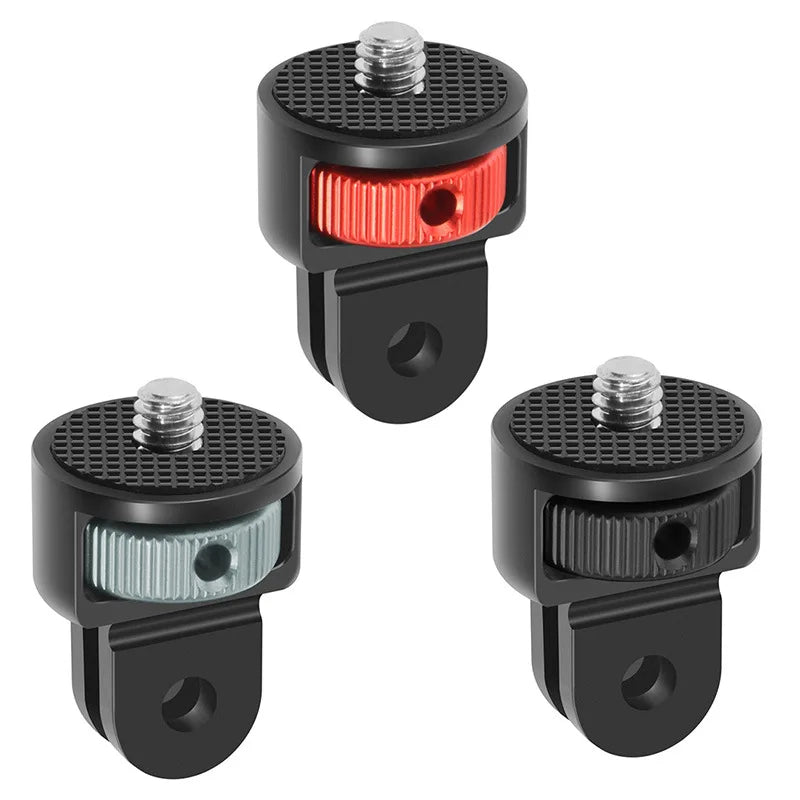 Suitable for GoPro series For DJI For Insta360 sports camera accessories 1/4 adapter interface 1/4 adapter