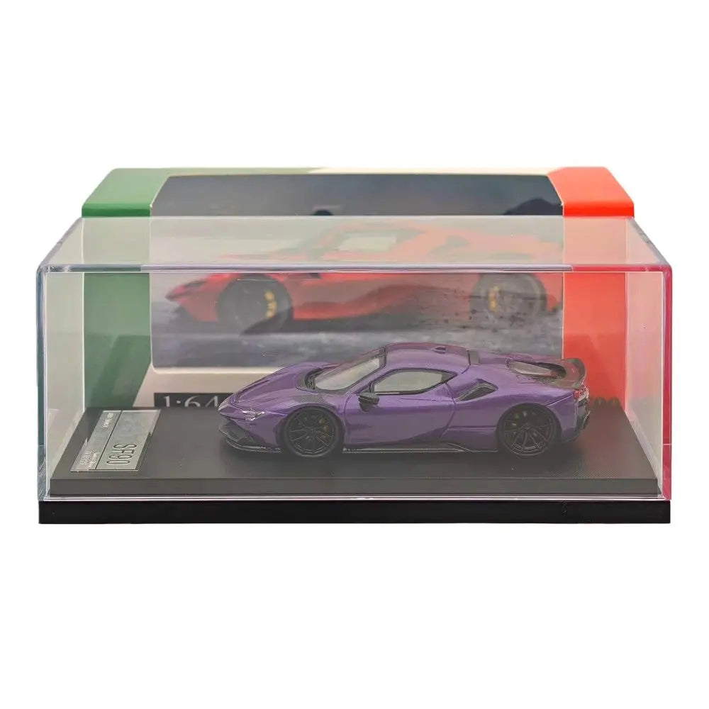 Fine model FM 1/64 Scale SF90 Diecast Models Car Collectible Christmas Gift