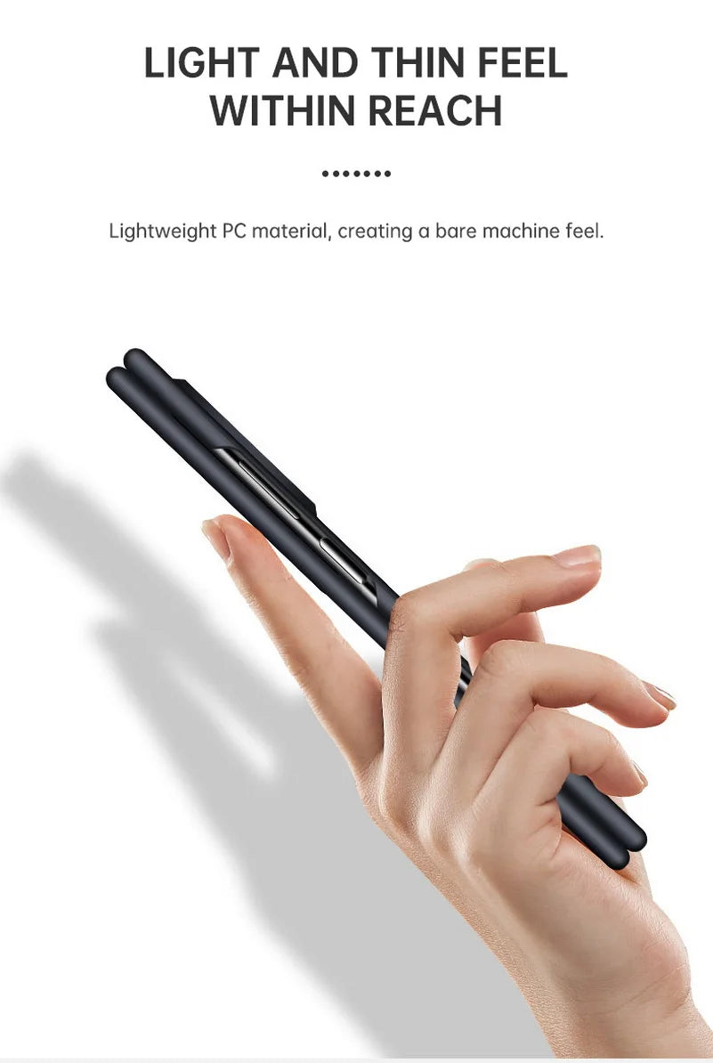 Phone Case For Tecno Phantom V Fold2 Tecno V Fold Luxury Magsafe Magnetic Hard Cover Ultra-thin Frameless