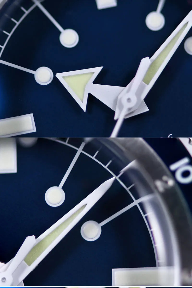 SEA KNIGHT Men Diving Watch 200M Waterproof C3 Luminous 316L Steel Mesh Belt Sapphire Crystal NH35A Automatic Mechanical Watch