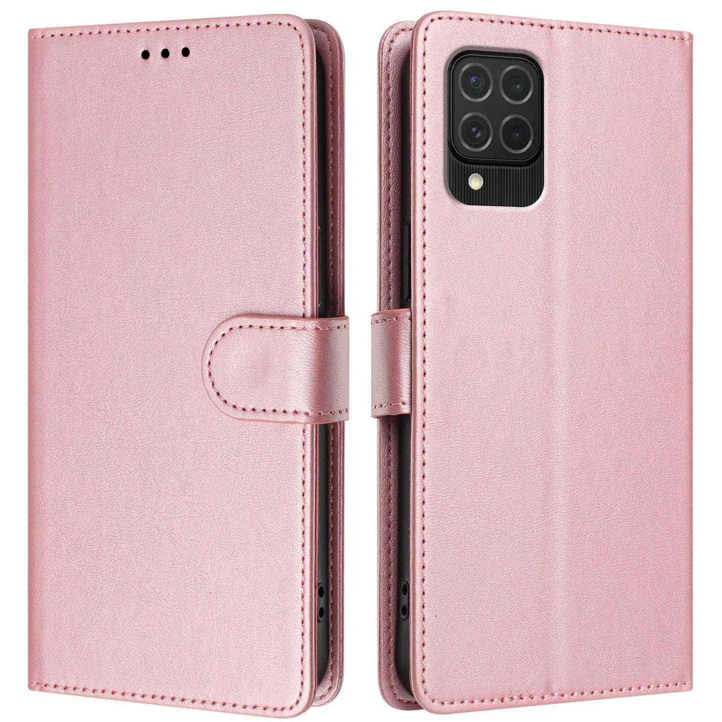 Flip Leather Case For Samsung Galaxy M62 M56 M55 M54 M53 M52 M36 M35 M34 M33 M32 M23 M15 M13 M12 M10s M10 M05 M04 Wallet Cover