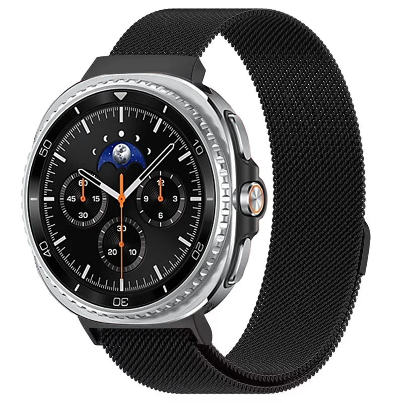 Milanese Stainless Steel band For Samsung Galaxy Watch 8 classic 46mm strap for correa Galaxy Watch 7 ultra 47mm 8 40/44mm bands