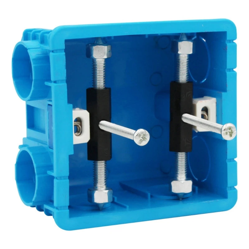 10Pcs Cassette Screw Support Rod Electrical Box Repairer Wall Mount Box Repair Electrical Accessories Drop ship