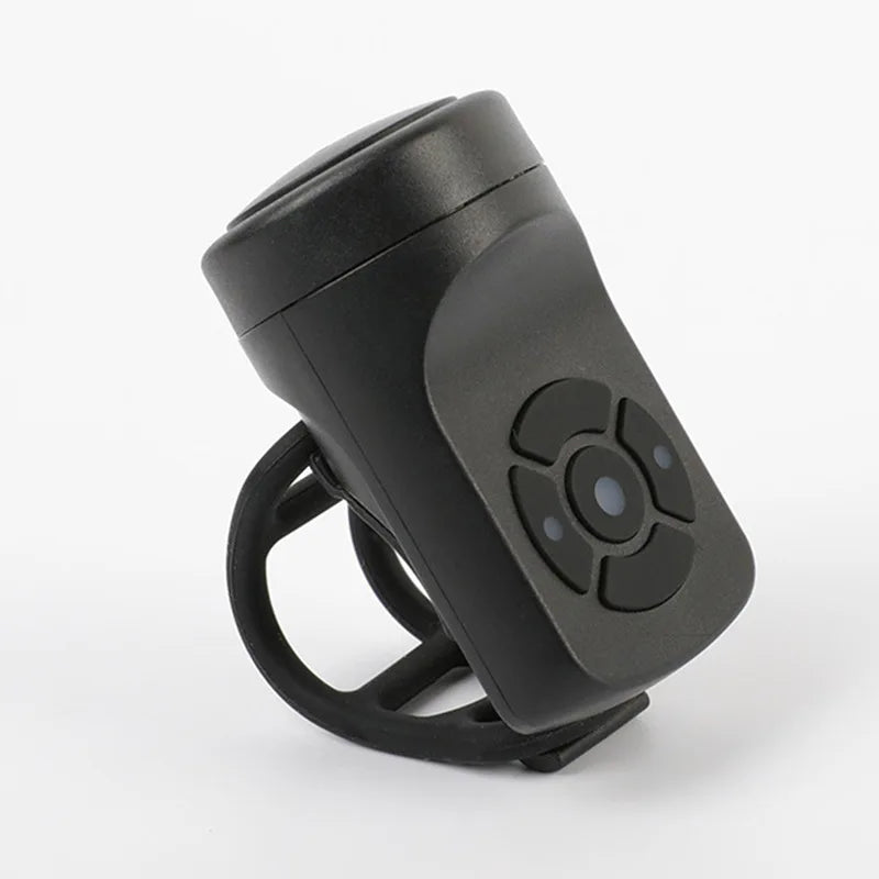 120DB Bicycle Motorcycle Electric Bell Horn 4 Modes Road Mountain Bicycle Bell USB Rechargeable Bike Safety Warning Alarm