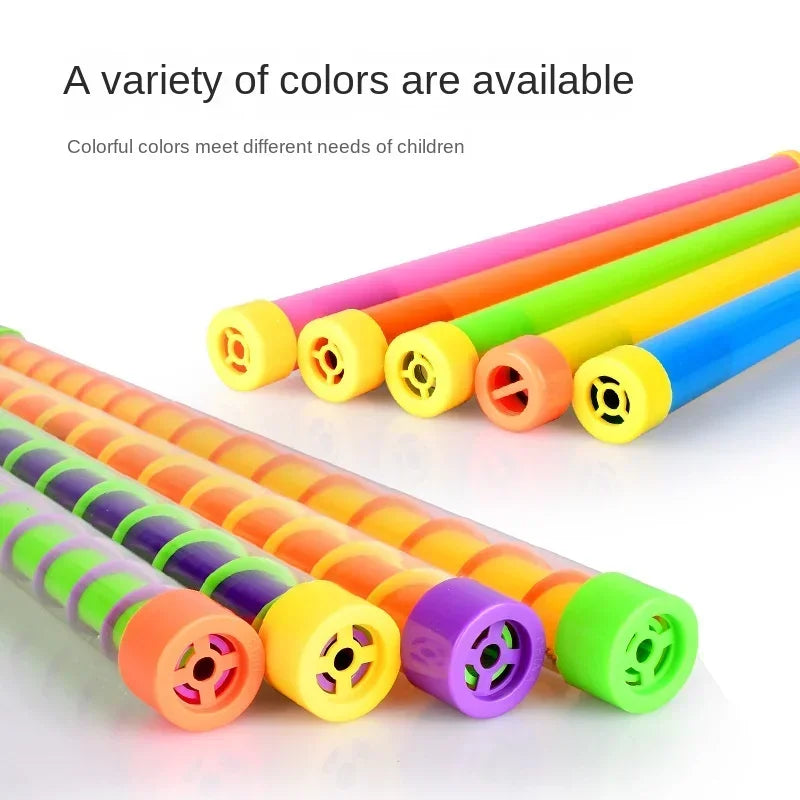 Halloween Children's Toys Magic Sound Wand Monster Sound Whistle Plastic Tube Fart Tube Prank Spoof Swizzle Stick Toy