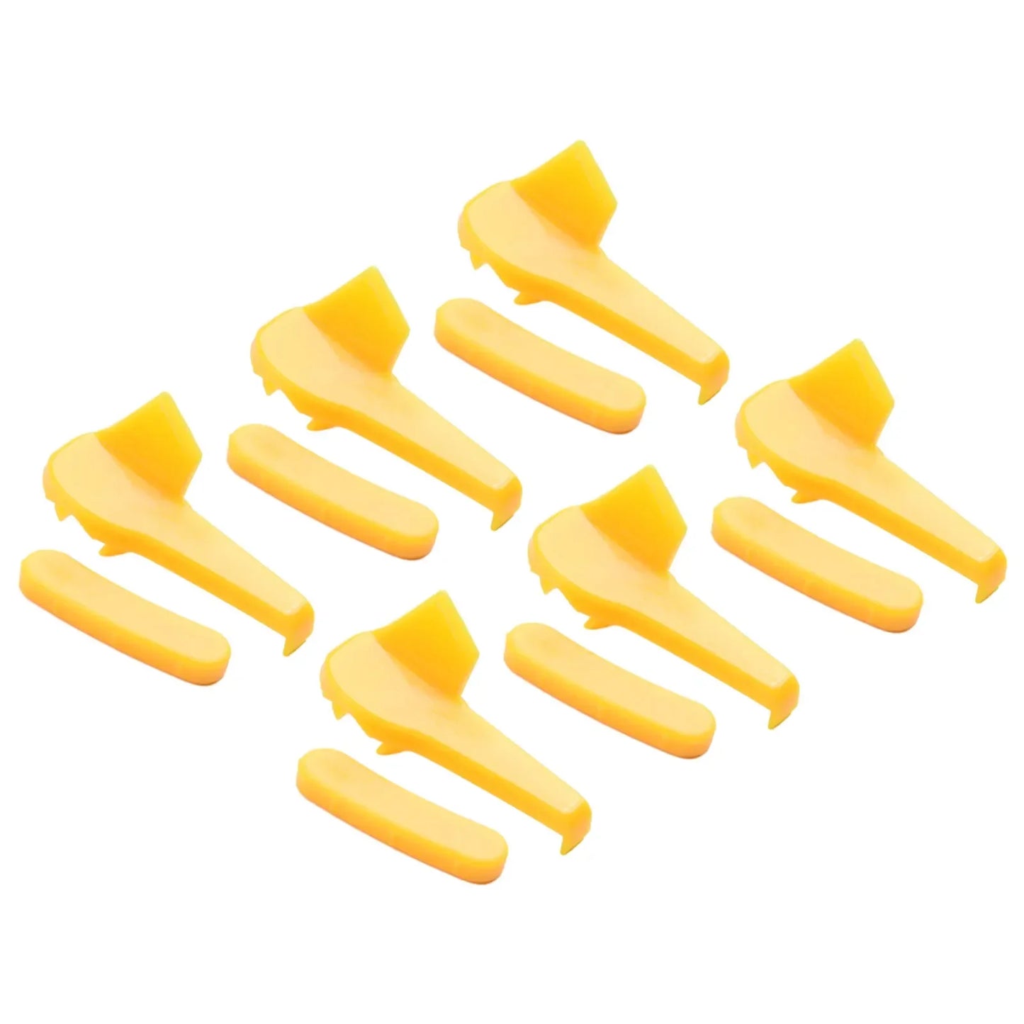 12 X Car Tyre Changer Head Duck Nylon Rt Rim Protector Yellow Tire Dismantling Machine Car Tire Repair Tool