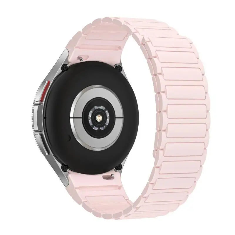 Silicone Strap For Samsung Galaxy Watch 7/6/5/4 40mm 44mm 4 6 Classic 42mm 46mm 47mm 43mm Magnetic Bracelet Watch 5Pro 45mm Belt