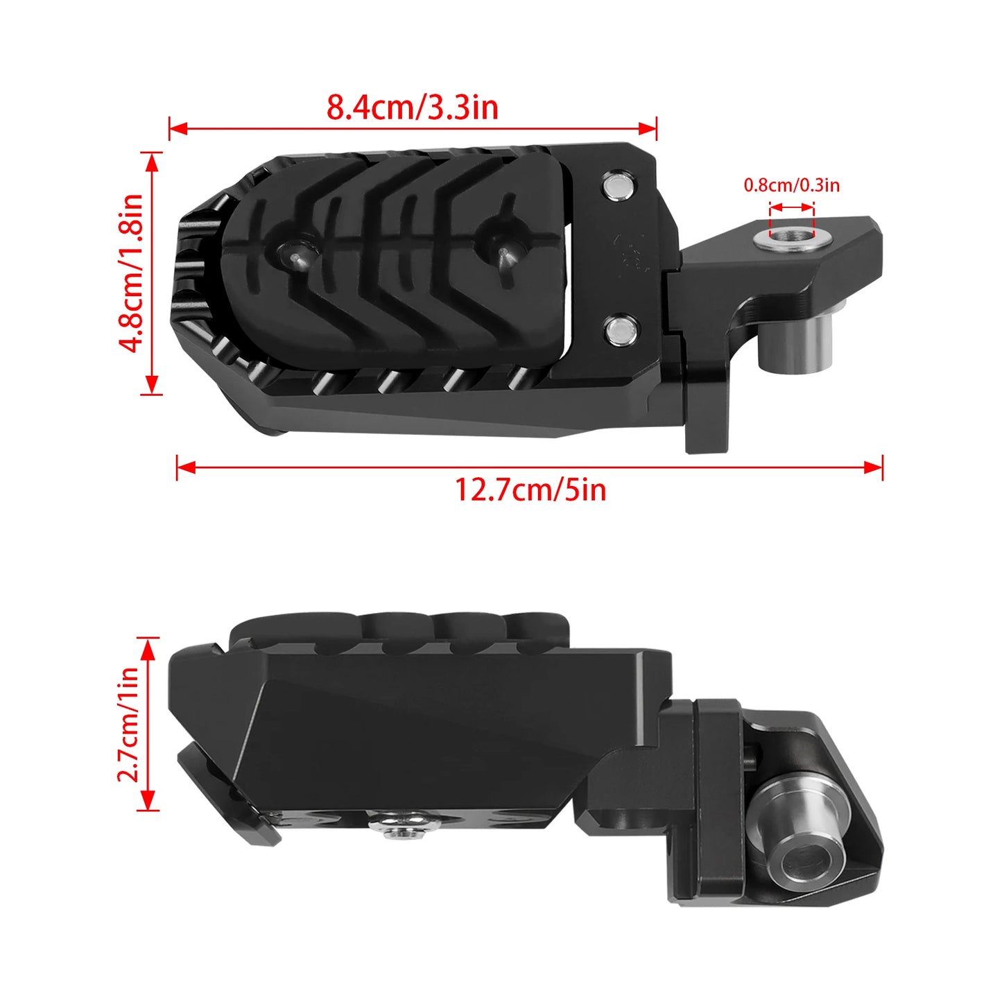 For BMW R1200GS GS1200 R1250GS LC ADV 2013-2024 F750GS F850GS S1000XR 2015-2019 Motorcycle Foot pegs Footrest Footpeg Foot Rests
