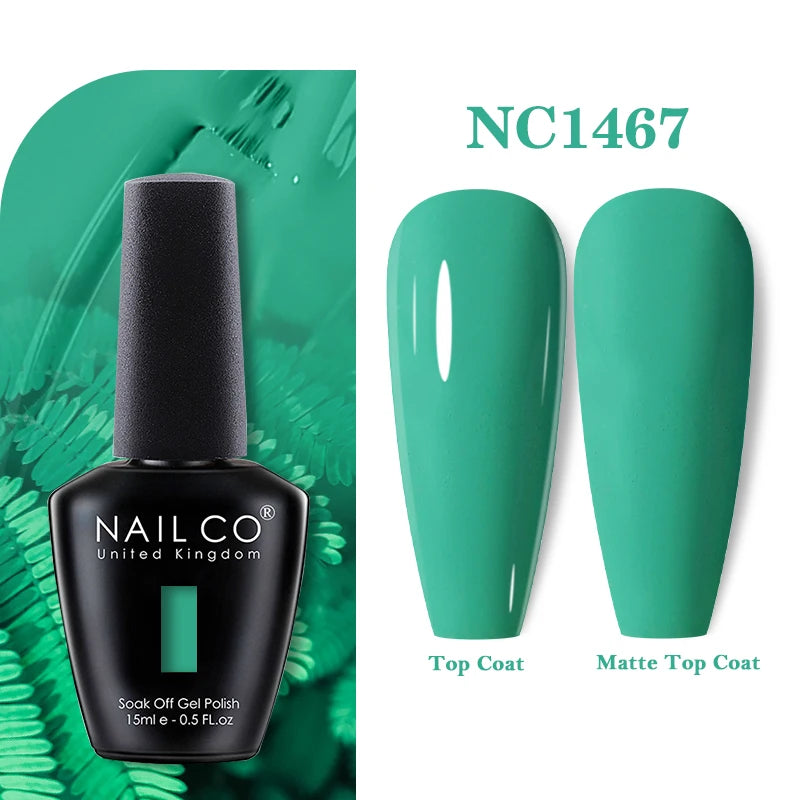 NAILCO Gel Nail Polish 15ml Nail Art Vernis Semi Permanent Soak off UV Gel Polish Gel Manicure Nail Varnish Nail Color Ongles