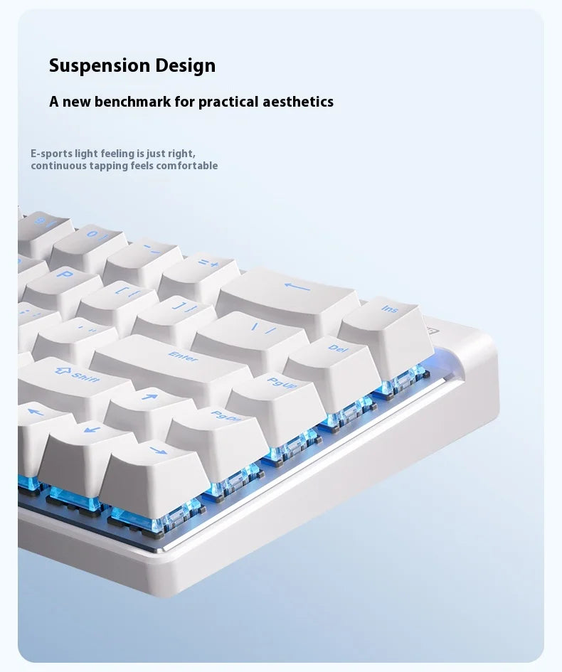 MCHOSE ACE68 Air Magnetic Keyboard Magnetic Switch 8k Polling Rate 128k Scanning Rate RGB Light Box Customized Gaming Keyboard