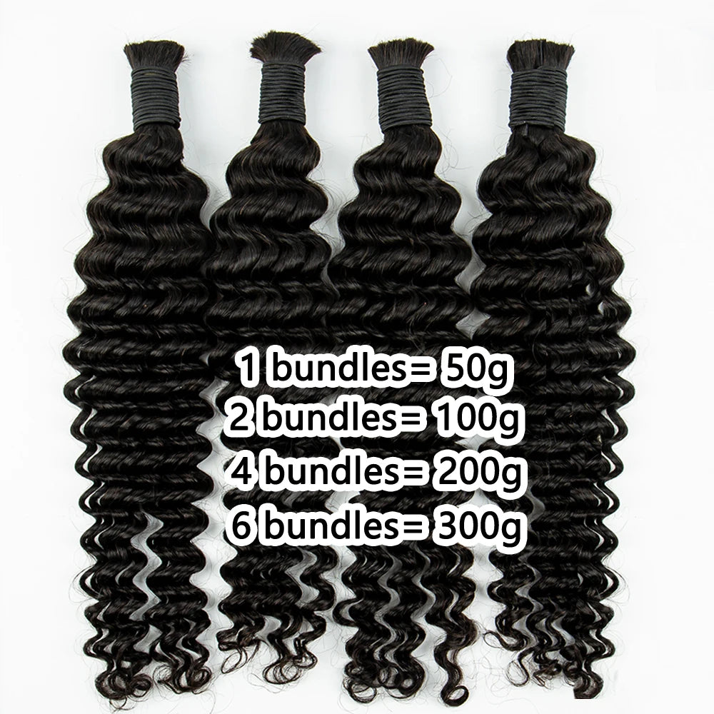Boho Braids Human Hair Curly Bulk Hair For Braiding Burgundy No Weft Curly Hair Bundles Honey Blonde for Boho Braid Hair