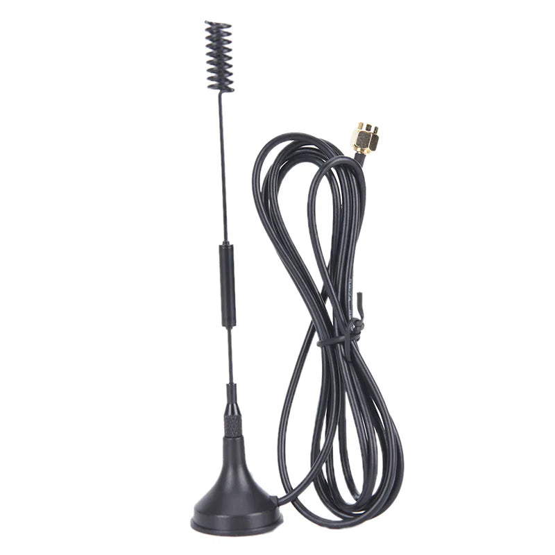 12 Dbi 433Mhz Antenna Half-wave Dipole SMA Male With Magnetic Base For  Radio Signal Booster Wireless Repeater