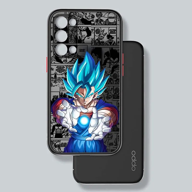 Anime D-Dragon Ball Popular For OPPO Find X3 X5 Lite Pro A98 A94 A93 A79 A76 A58 A57 5G Frosted Translucent Phone Case