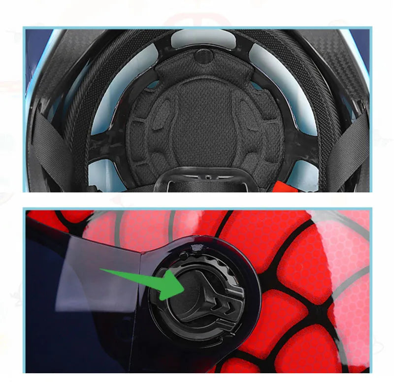 Summer Adjustable size 48-55cm Children's Riding Helmet Boys girls Motorcycle Cycling Kid Helmet For Outdoor Sports Four Seasons