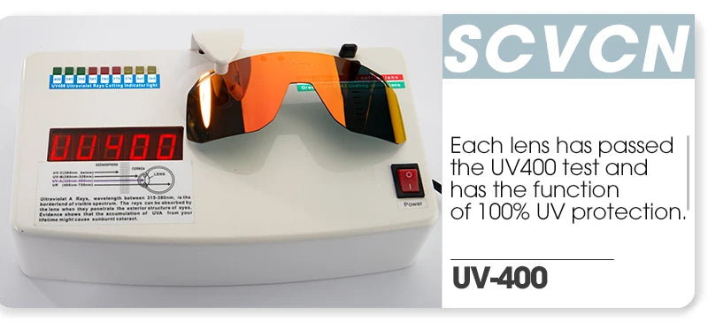SCVCN Cycling Sunglasses Men MTB Road Driving Bike Glasses Outdoor Sports Women Bicycle Cycling UV400 Protective Glasses New