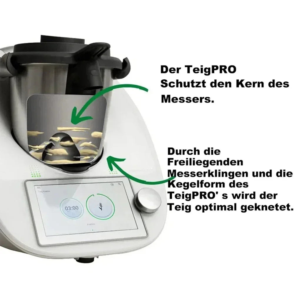 Knife Dirt Pastry Dough Remnants Protection Suitable for The Thermomix TM6 TM5 Mixer Blade Protective Cover Blenders Accessories