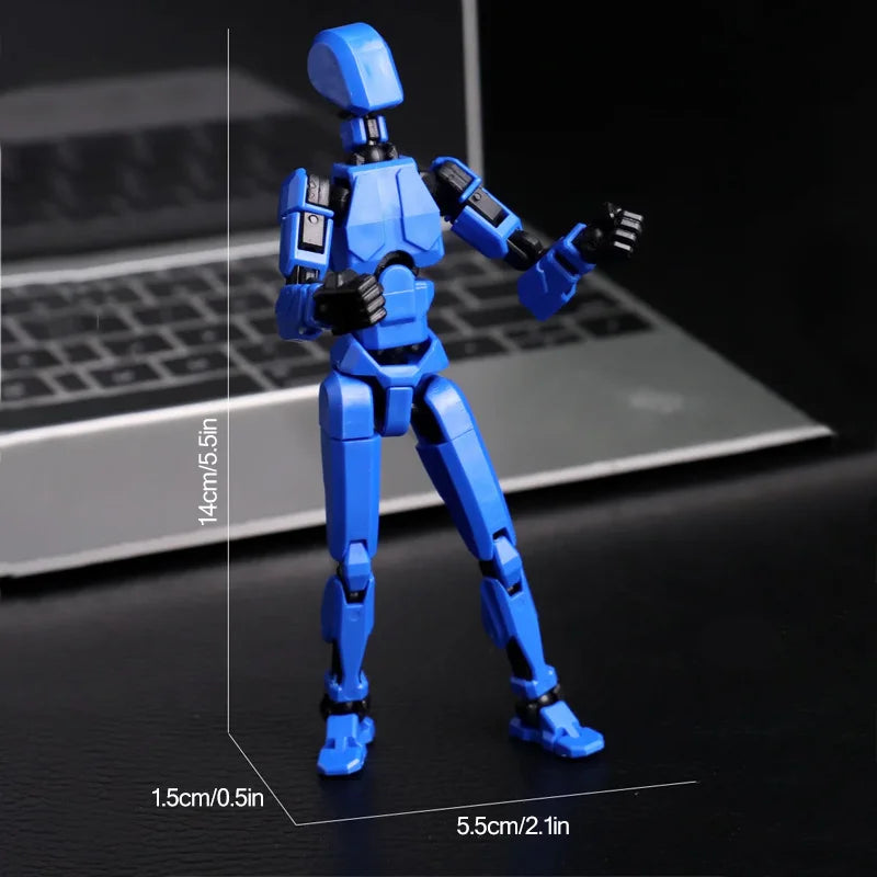 20PCS Lucky 13 Joints Movable 3d Printable Multi-jointed Dolls Toys Decompression Artifacts Hand-do Robots