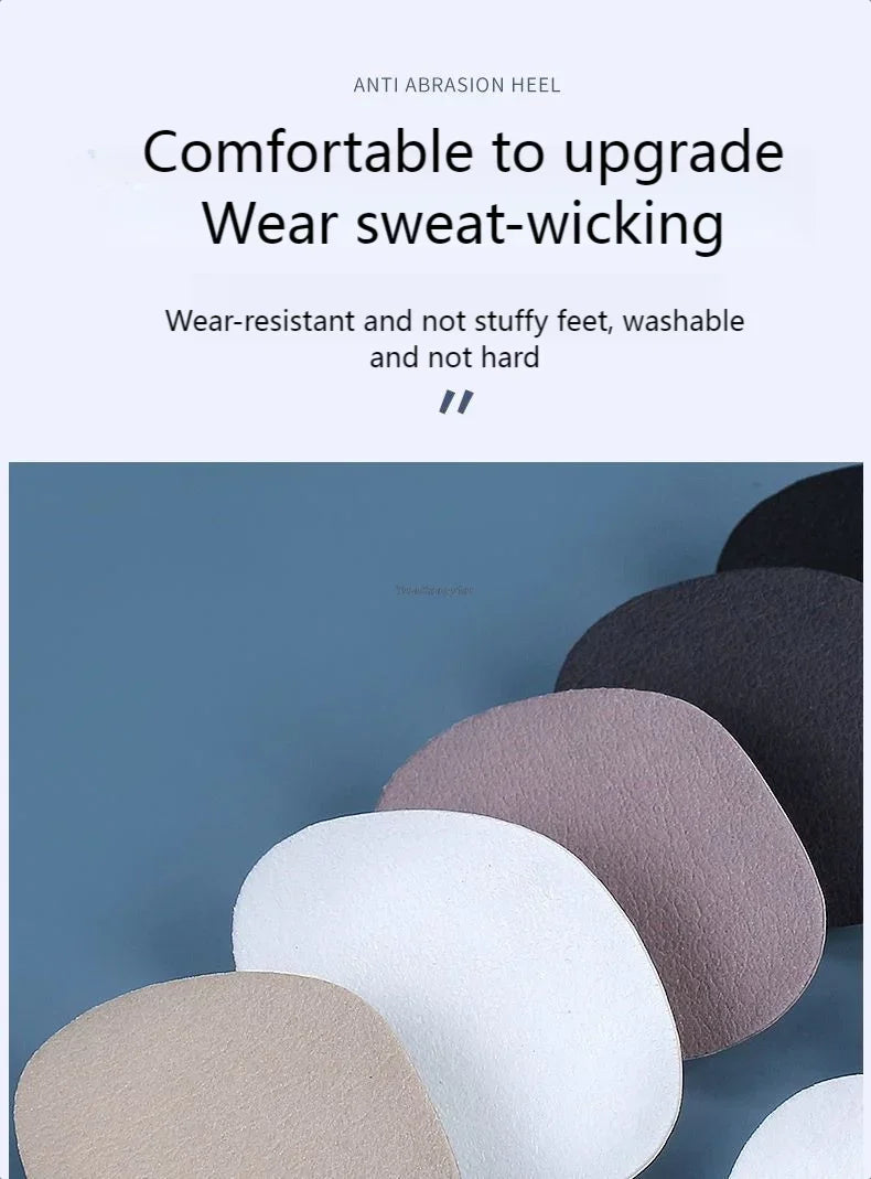 Shoe Patch Vamp Repair Sticker Subsidy Sticky Shoes Insoles Heel Protector Heel Hole Repair Lined Anti-Wear Heel Foot Care Tool