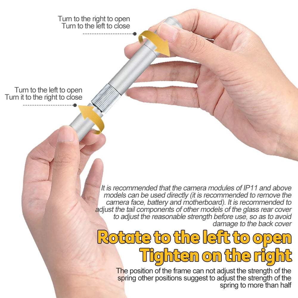 Mobile phone glass back cover blasting pen diamond pen Crack Demolishing Pen fixed-point breaking glass