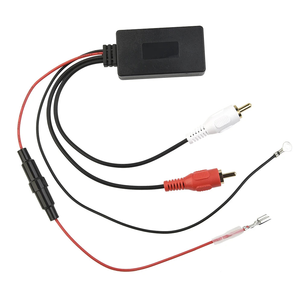 Car Wireless Bluetooth Receiver Module Bluetooth 5.0 Music Radio Stereo Audio Cable Adapter 2RCA Connector Music AUX Adapter