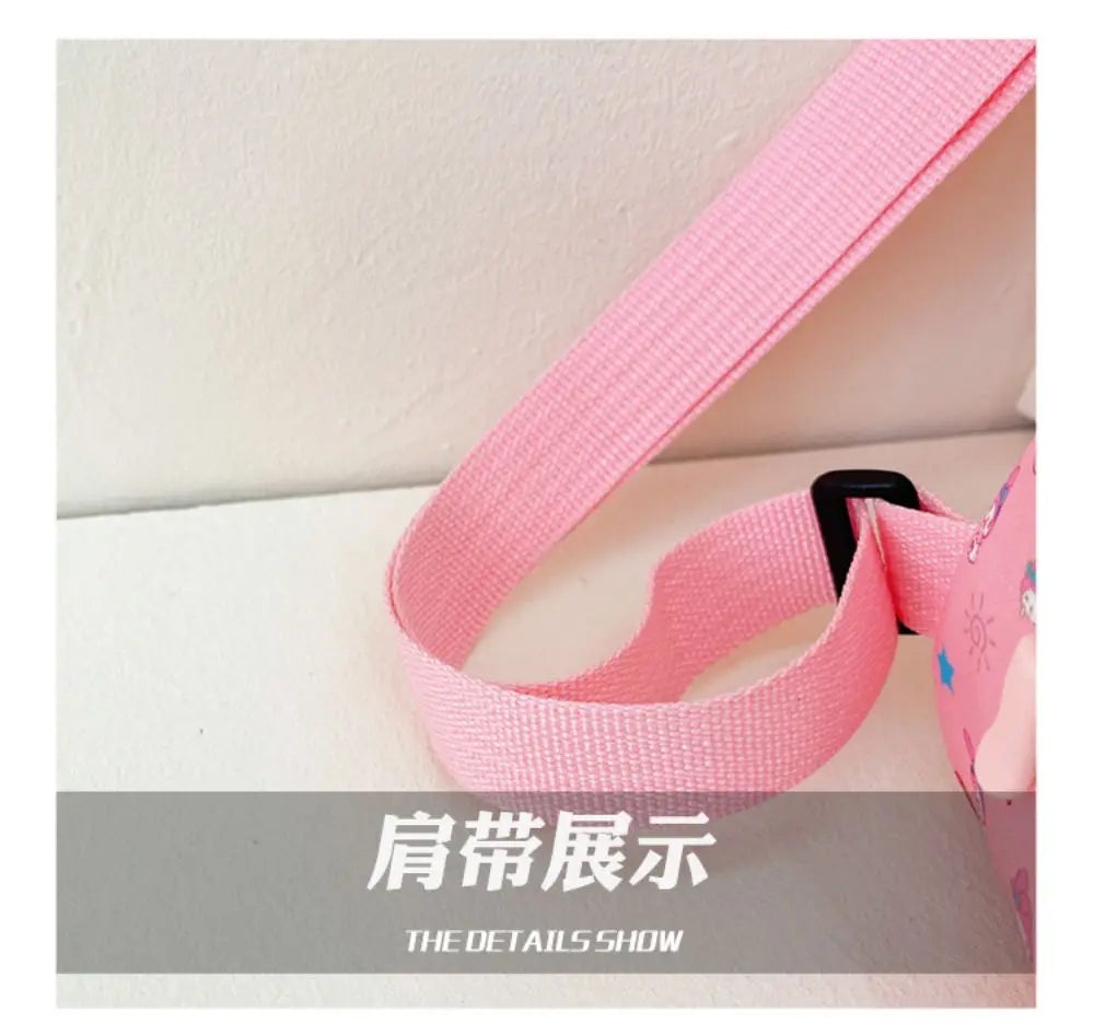 Hello Kitty Children Chest Bag Sanrio figure Kuromi Cute Coin Purse Shoulder Bag Boy Girl Cross Body Bag Fashion Messenger Bag