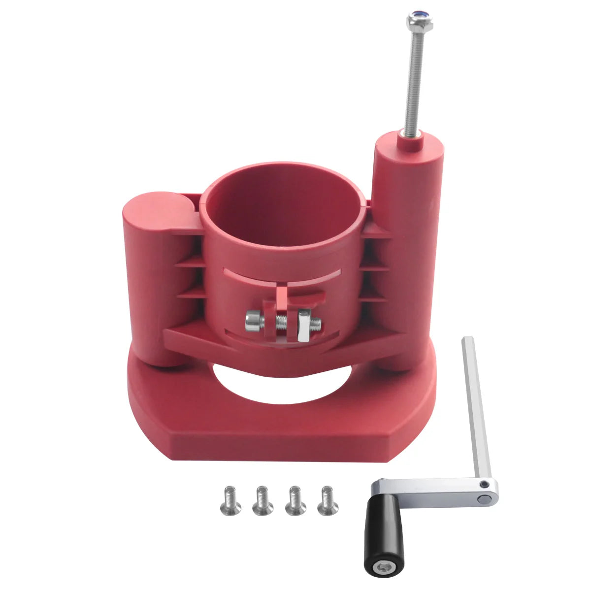 Upgraded Aluminium Router Table Insert Plate Woodworking Tool Set with Miter Gauge and Sliding Tenoning Fence for Router Table