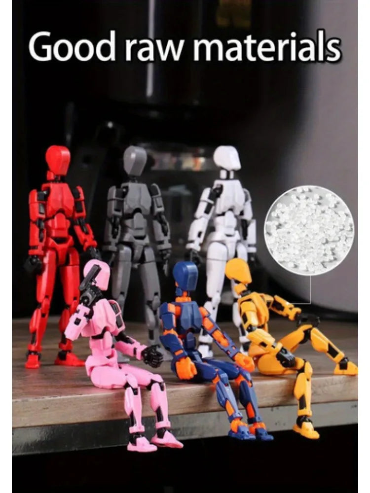 20PCS Lucky 13 Joints Movable 3d Printable Multi-jointed Dolls Toys Decompression Artifacts Hand-do Robots