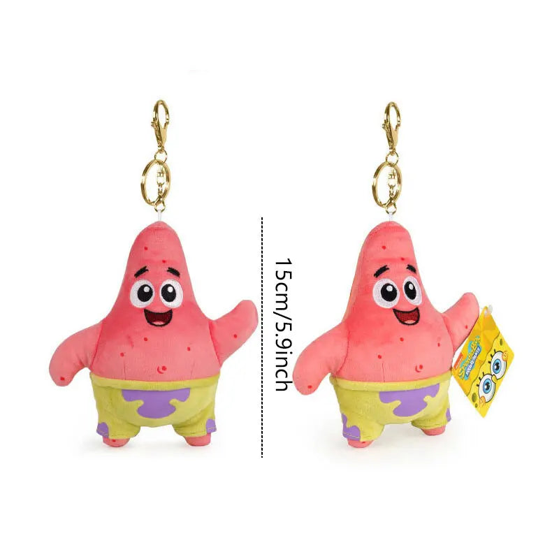 Anime Spongebob Squarepants Patrick Star Squidward Eugene H. Krabs Gary Kawaii Cartoon Stuffed Plush Toys Birthday Gift For Kids