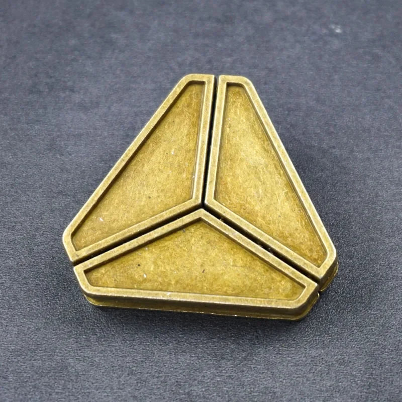 Alloy Triangle Lock Puzzle Brain Teasers Adults IQ For Children Quebra Cabeça Rompecabezas Metal Juegos De Ingenio Y Logica