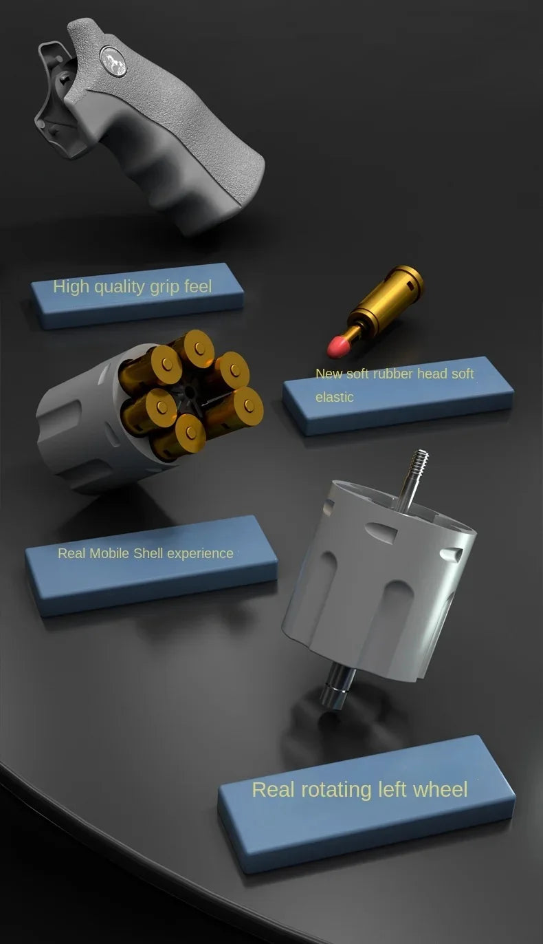 Gel Ball Gun ZP5 Revolver Jouet Coquille Balle Molle Odorsemi-automatique Enfants Garçon ZP-5 357 Modèle Saisir