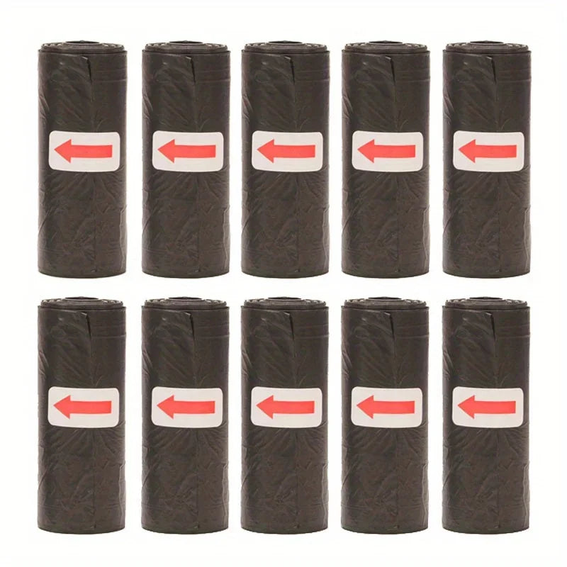 10/20 Rolls Dog Poop Bag, Portable Pet Waste Bag Refill Rolls, Thickened Leak Proof Pet Garbage Bags, Pet Cleaning Supplies