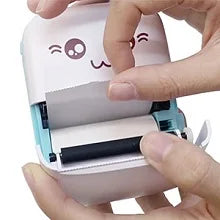 Mini C9 Photo Pocket Printer Portable Ink-free Thermal Printer 57mm Paper Wireless BT 200dpi Android IOS Printer Christmas Gifts