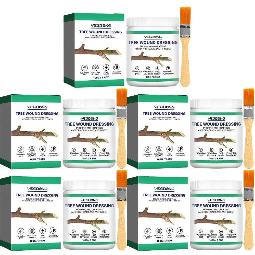 100g Tree Grafting Paste Tree Wound Paste Smear Agent Tree Pruning Sealer Plant Saw Cuts Coating Pruning Heal Wound Repair Tools