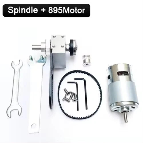 Mini Table Saw Spindle DIY Woodworking Cutting Spindle Bearing Seat for Table Saw Home Saw Bearing Block Precision 895 Motor