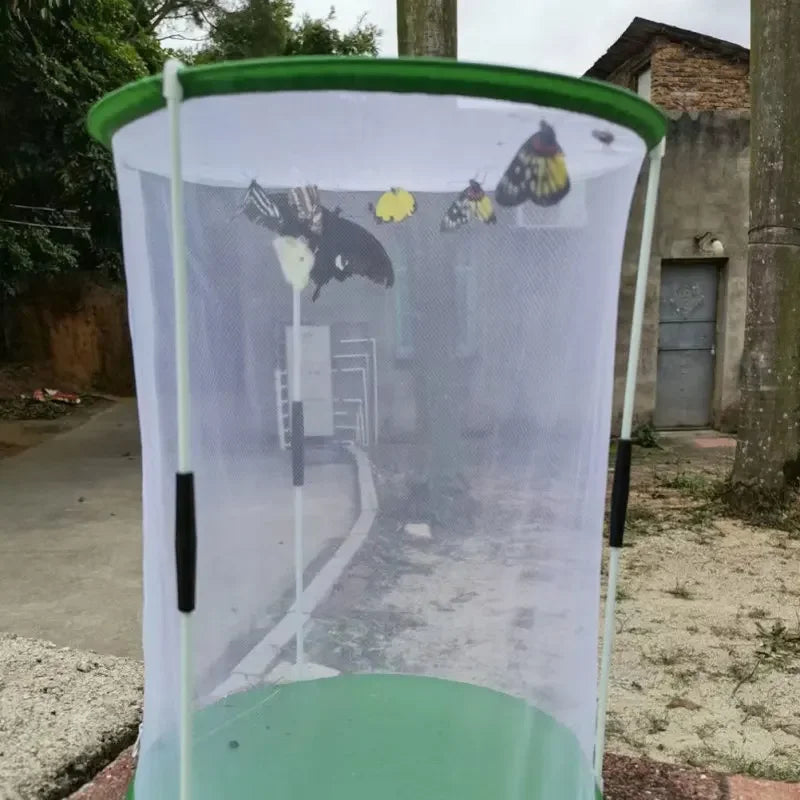 Butterfly Insect Cage Observation Butterflies Habitat Kids Portable Breeding House Visible Insects