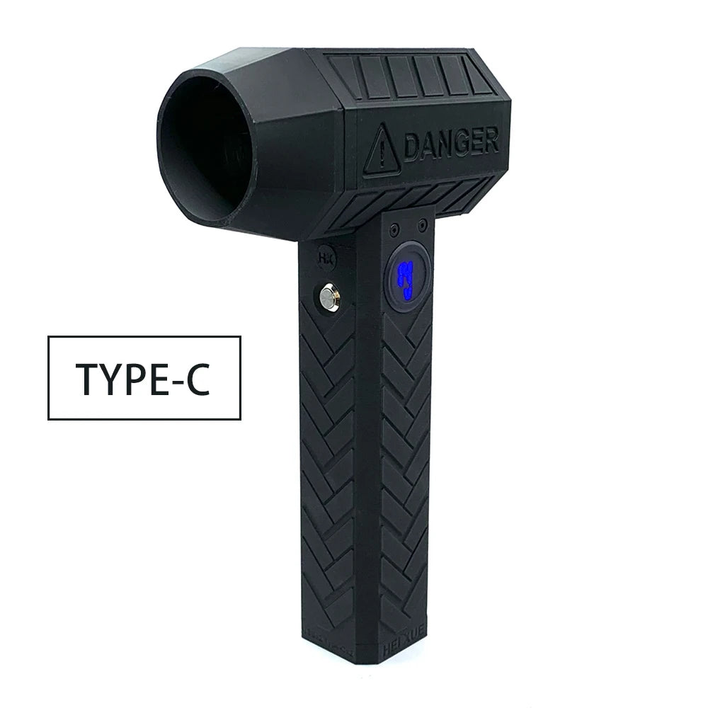 Turbo Jet Fan XL 1008W Handheld Violent Fan Turbo Jet Fan with Speed over 140000RPM 1500g Thrust 64mm Brushless Motor